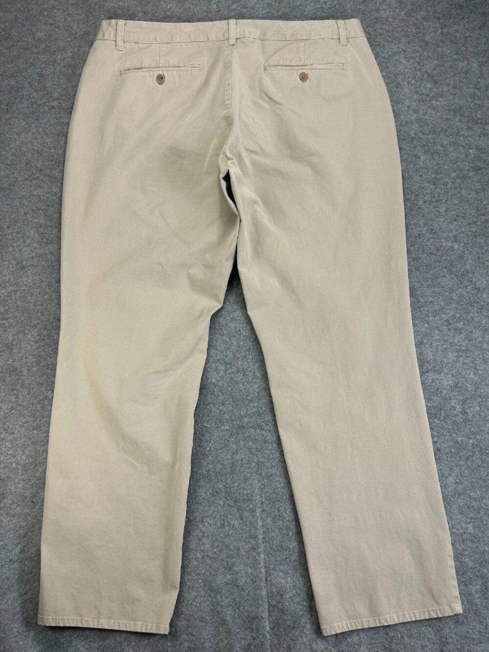 Bonobos Straight Chino Pants Mens 40x32 Light Beige Flat Front Preppy Comfort - Picture 2 of 16